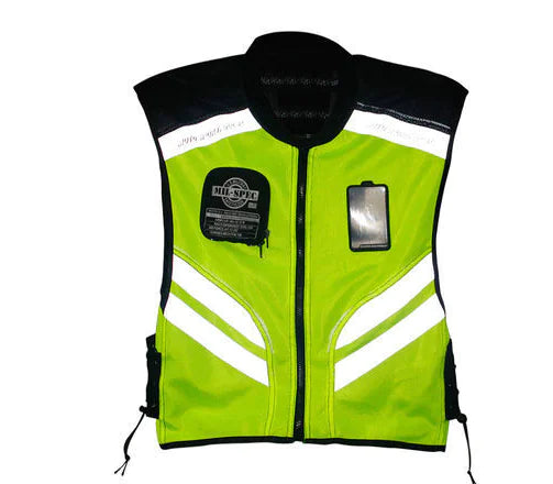 Reflective Vest for Motorcycle Riding Safety