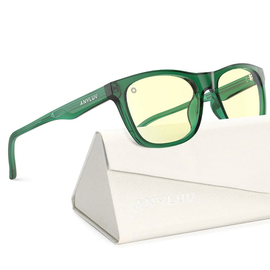 ANYLUV Blue Light Glasses for Kids Stylish Protection Glasses for Gaming Kid Blue Light Glasses Reduce Eye Strain