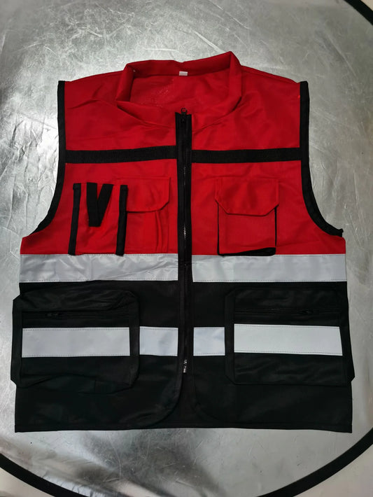 Reflective Safety Vest for Traffic Commanders