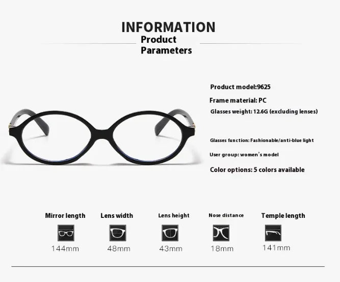 Retro Myopia Blue-Light Glasses