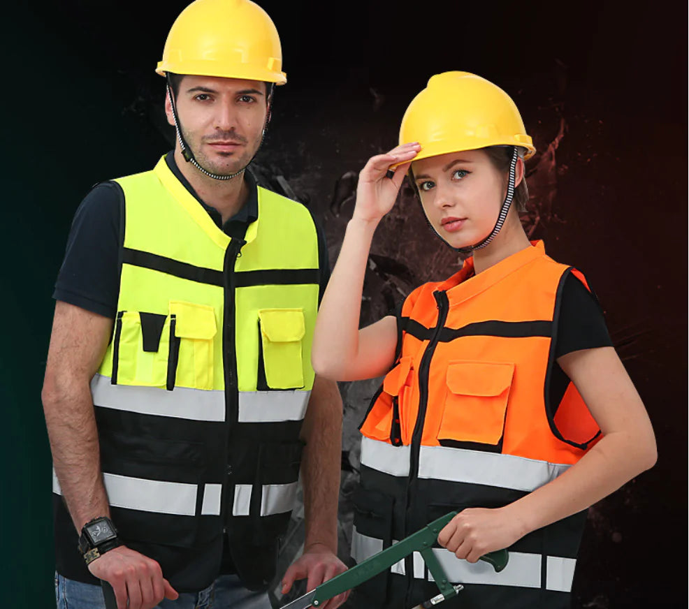 Reflective Safety Vest for Traffic Commanders