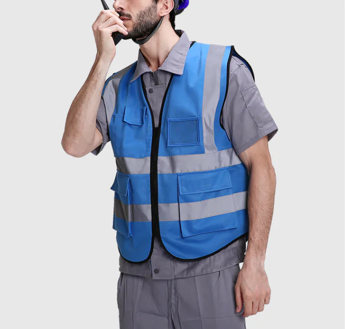 Reflective Safety Vest for Construction and Cycling