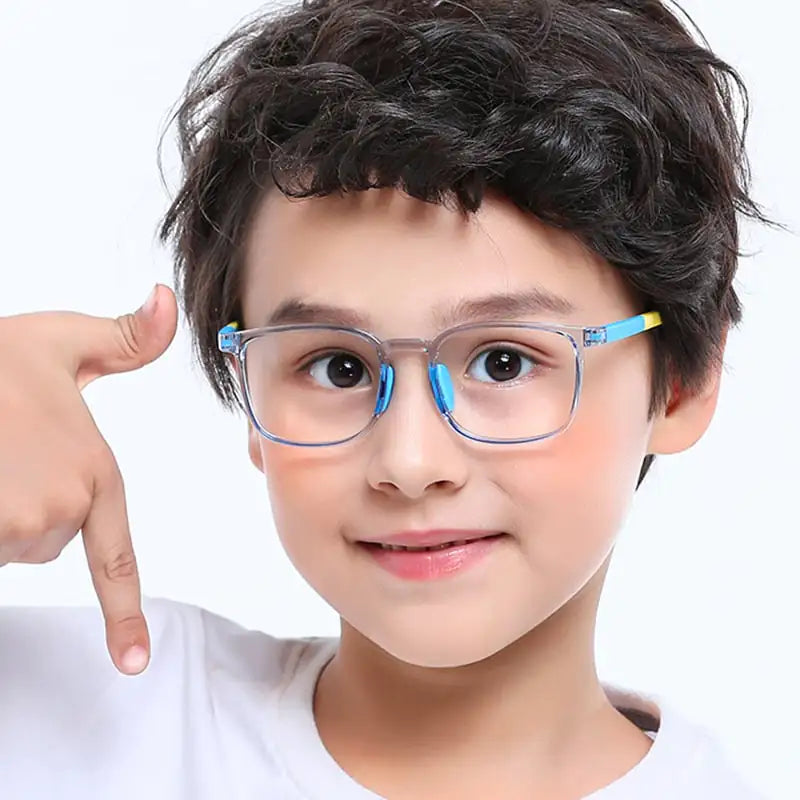 Two-Color Ultra-Light Blue Light Glasses Frame