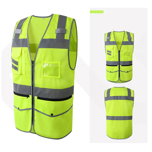 Reflective Vest for Summer Cycling Safety Wear