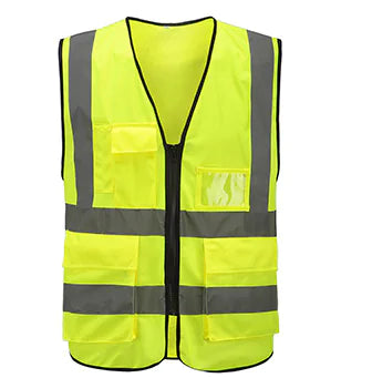 Reflective Vest with Pockets for Cycling Safety Wear