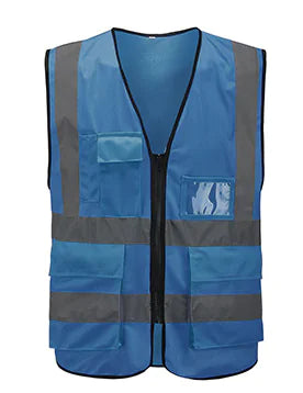 Reflective Vest with Pockets for Cycling Safety Wear