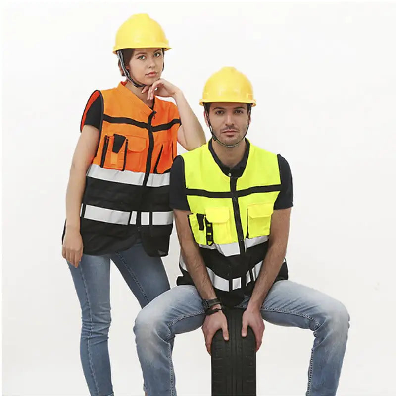 Reflective Safety Vest for Traffic Commanders