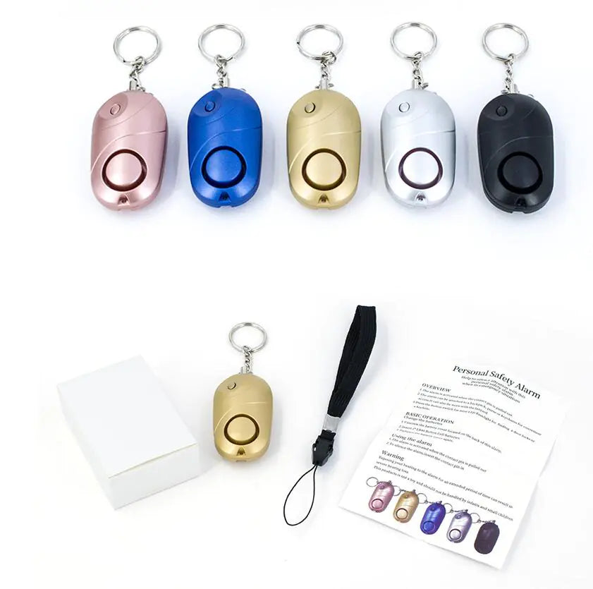 Outdoor Personal Alarm with Light for Self-Defense