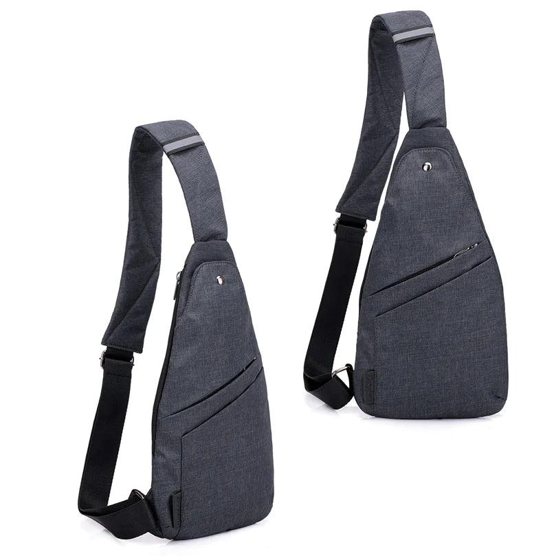 Men's Anti-Theft Crossbody Chest Bag for Sports
