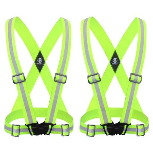 HiVisible 2 Safety Straps Reflective Vest