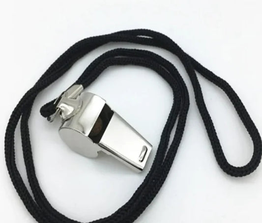 Metal Safety Referee Whistle