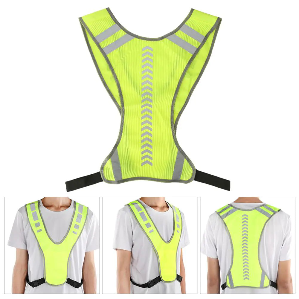 Men's High Visibility Reflective Cycling Vest