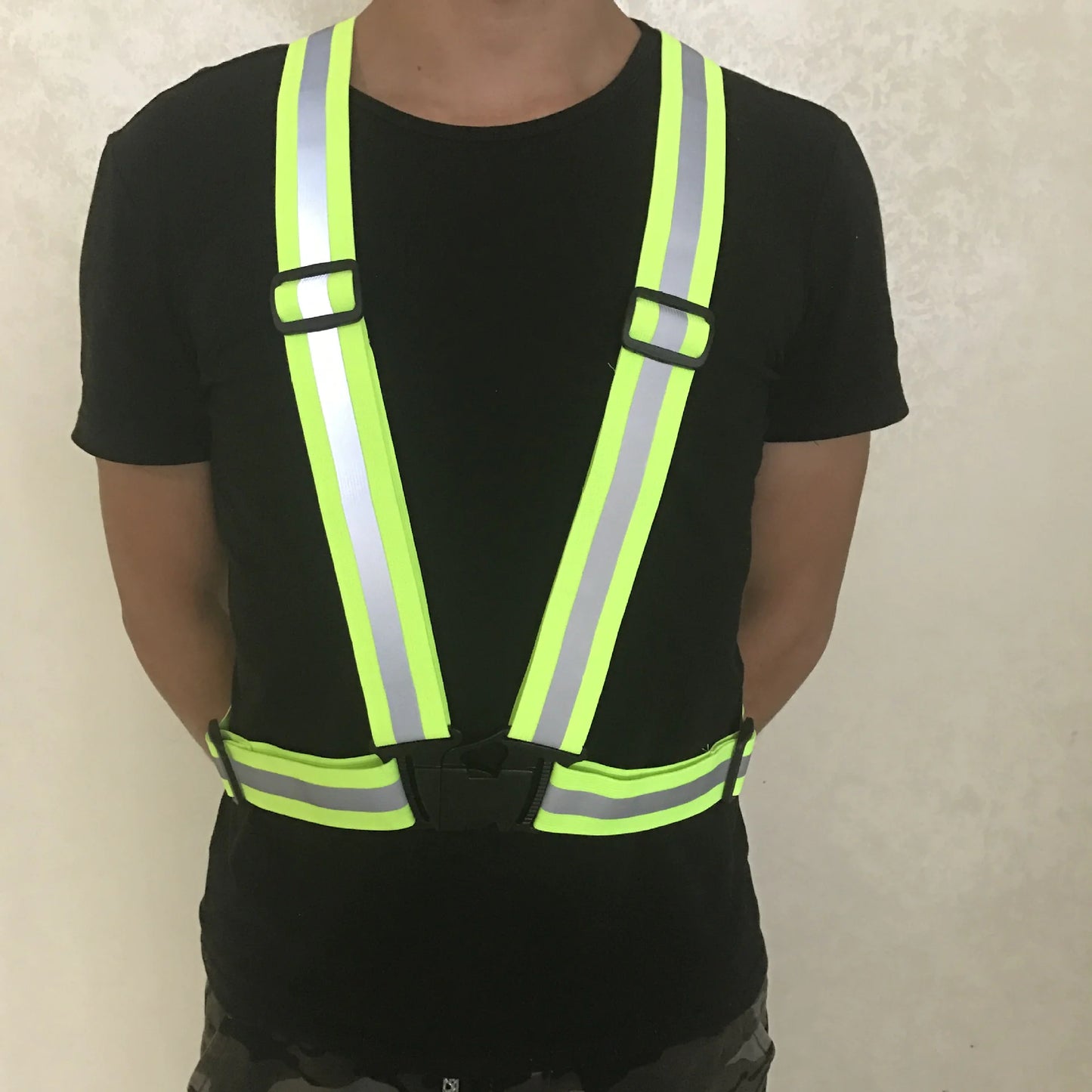 High Visibility Reflective Safety Vest for Night Cycling