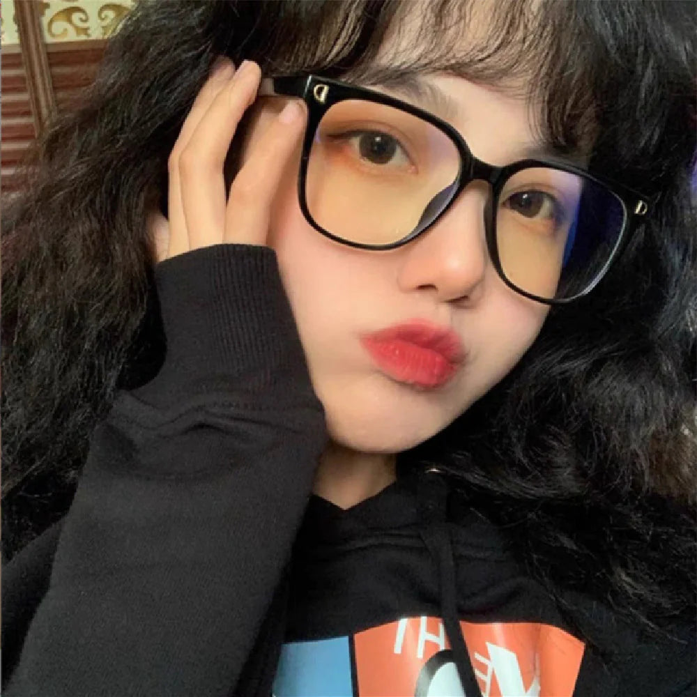 Anti-Blue Light Square Frame Glasses