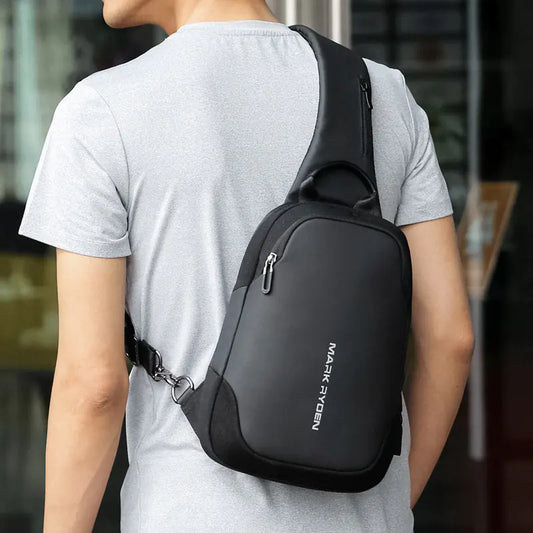 MARK RYDEN USB Anti-Theft Waterproof Crossbody Bag