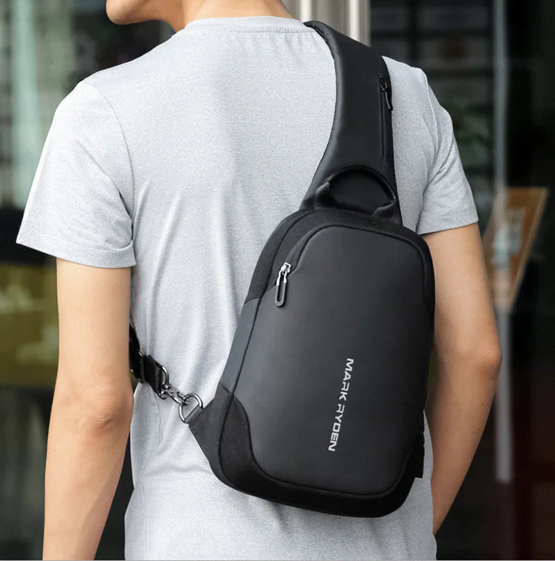 MARK RYDEN USB Anti-Theft Waterproof Crossbody Bag
