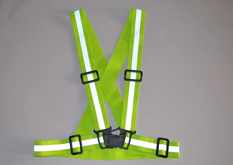 High Visibility Reflective Safety Vest for Night Cycling