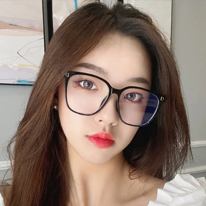 Anti-Blue Light Square Frame Glasses