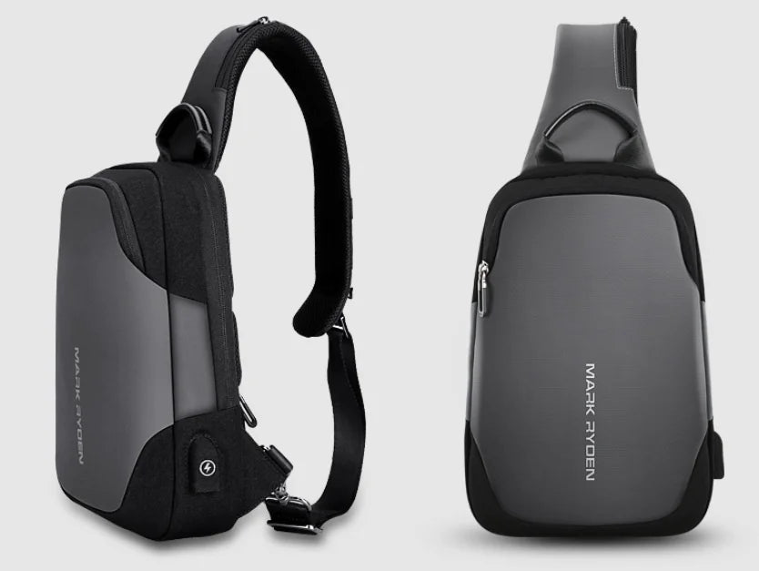 MARK RYDEN USB Anti-Theft Waterproof Crossbody Bag