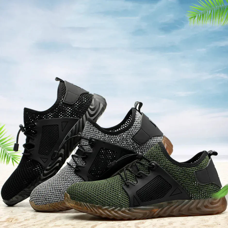 Lightweight Breathable Safety Shoes