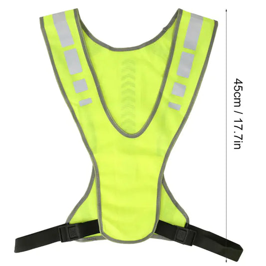 Men's High Visibility Reflective Cycling Vest