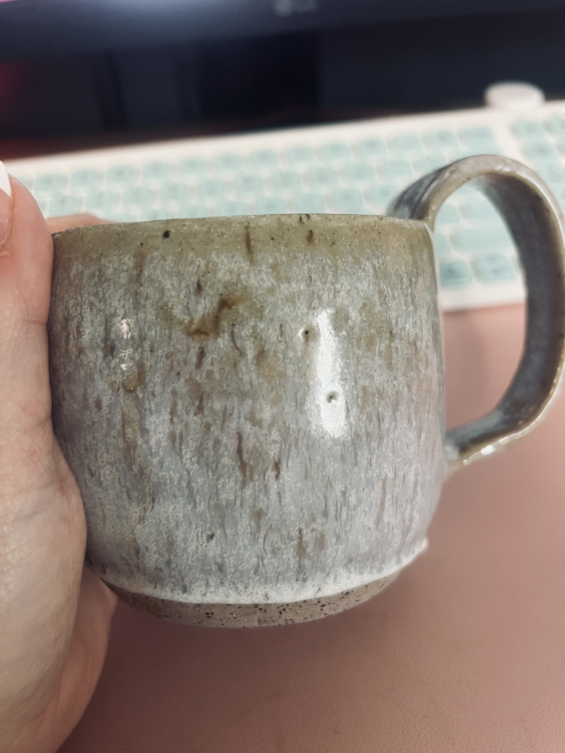 Handmade ceramic piece