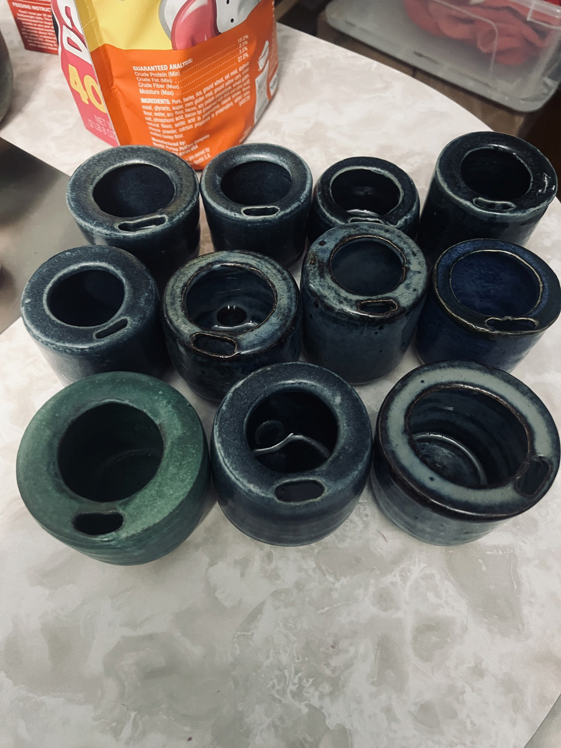 Handmade ceramic piece