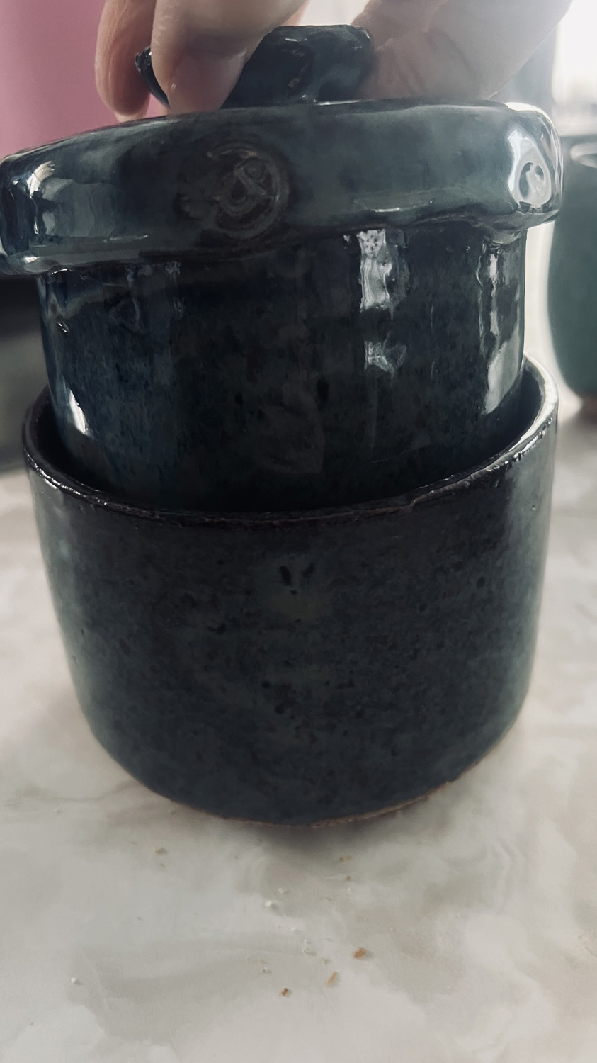 Handmade ceramic piece