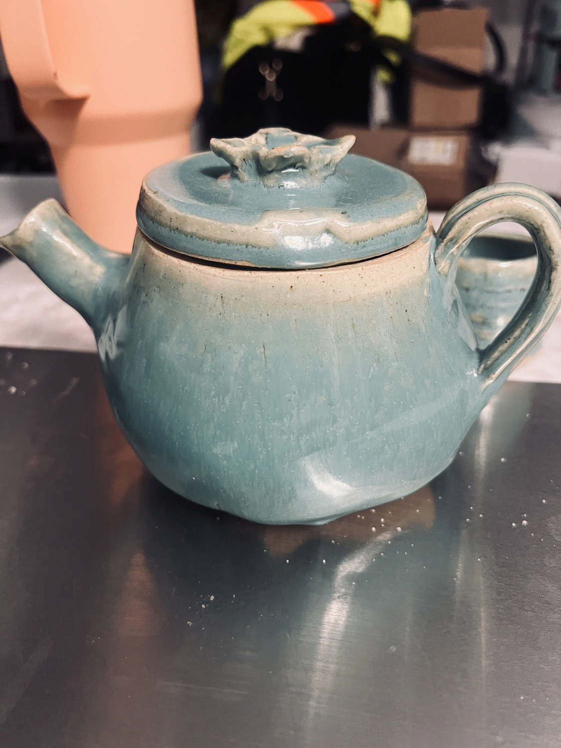 Handmade ceramic piece