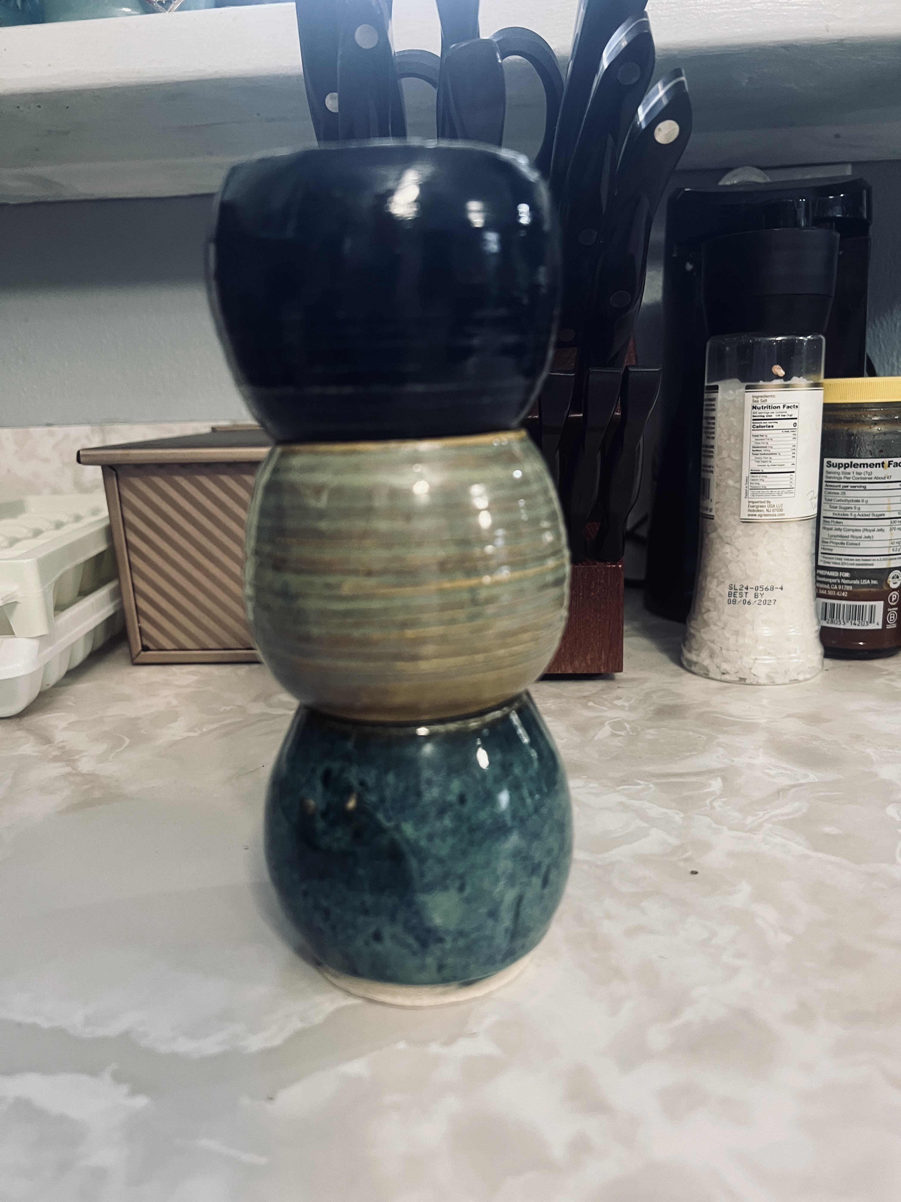 Handmade ceramic piece