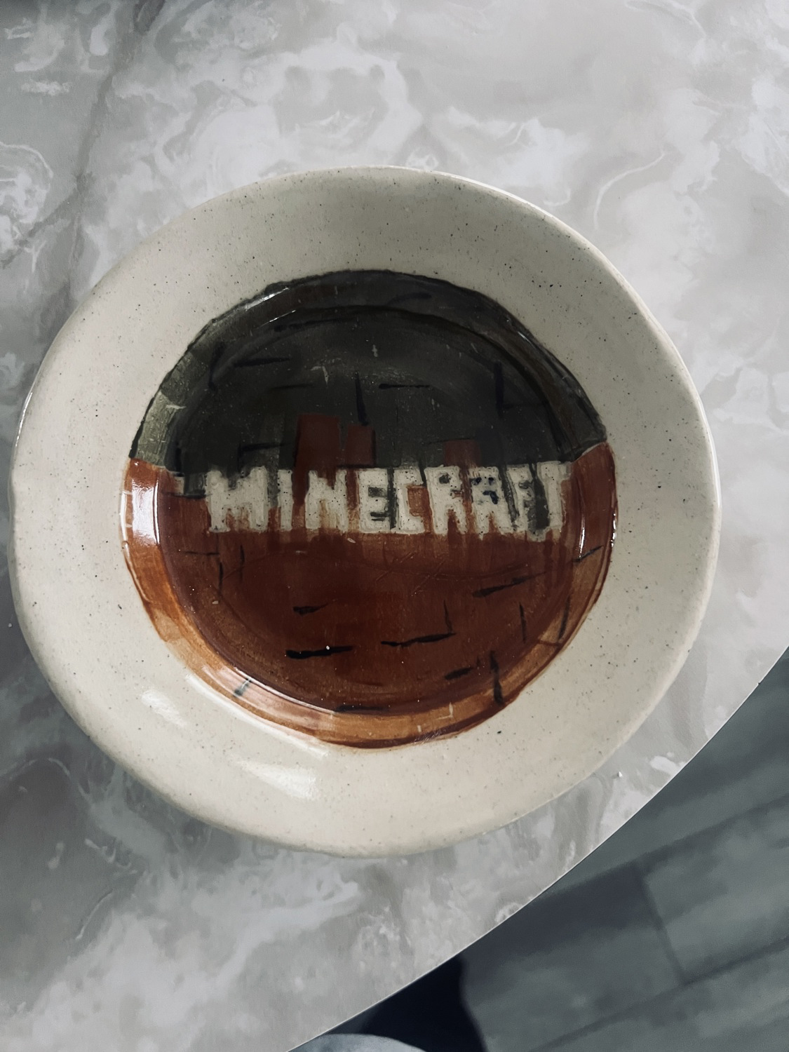 Handmade ceramic piece